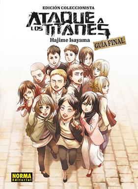Guia Ataque a los Titanes. Guía final | N0826-NOR08 | ISAYAMA, HAJIME | Terra de Còmic - Tu tienda de cómics online especializada en cómics, manga y merchandising