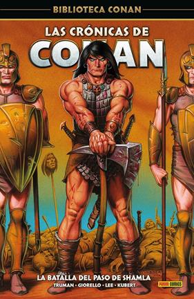 Biblioteca Conan. Las crónicas de Conan 4. La batalla del Paso de Shamla | N0325-PAN04 | Benjamin Truman, Tomás Giorello, Timothy Truman, Paul Lee, Joe Kubert | Terra de Còmic - Tu tienda de cómics online especializada en cómics, manga y merchandising