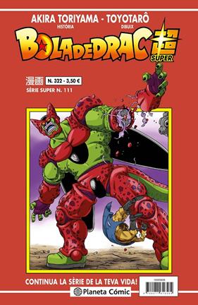 Bola de Drac Serie Vermella nº 322 | N0725-PLA32 | Akira Toriyama, Toyotarô | Terra de Còmic - Tu tienda de cómics online especializada en cómics, manga y merchandising