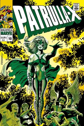 Biblioteca Marvel 112. La Patrulla-X 10 | N0126-PAN27 | Roy Thomas, Arnold Drake, Jim Steranko, Werner Roth, Barry Smith, Don Heck | Terra de Còmic - Tu tienda de cómics online especializada en cómics, manga y merchandising