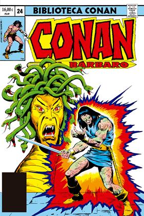 Biblioteca Conan. Conan el Bárbaro 24 | N1126-PAN57 | Val Mayerik, John Buscema, Bruce Jones | Terra de Còmic - Tu tienda de cómics online especializada en cómics, manga y merchandising