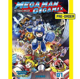 Mega Man Gigamix 01  | N0325-OTED24 | Hitoshi Ariga, CAPCOM | Terra de Còmic - Tu tienda de cómics online especializada en cómics, manga y merchandising