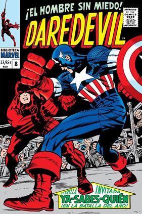 Biblioteca Marvel 95. Daredevil 8. 1968 | N0725-PAN37 | Stan Lee, Gene Colan | Terra de Còmic - Tu tienda de cómics online especializada en cómics, manga y merchandising