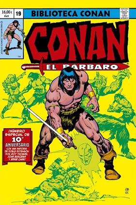 Biblioteca Conan. Conan el Bárbaro. 19 | N0126-PAN12 | Roy Thomas, John Buscema | Terra de Còmic - Tu tienda de cómics online especializada en cómics, manga y merchandising