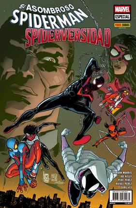 El Asombroso Spiderman: Spiderversidad | N1226-PAN26 | Jordan Morris, Rafael Pérez, Joe Kelly, Pere Pérez | Terra de Còmic - Tu tienda de cómics online especializada en cómics, manga y merchandising