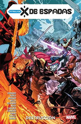 Marvel Premiere. X de Espadas 3. Destrucción | N0424-PAN44 | Phil Noto, Zeb Wells, Carmen Carnero, Jonathan Hickman, Mahmud Asrar, Pepe Larraz, Joshua Cassara, Gerry Duggan, Marcus To, Stefano Caselli, Benjamin Percy, Tini Howard | Terra de Còmic - Tu tienda de cómics online especializada en cómics, manga y merchandising