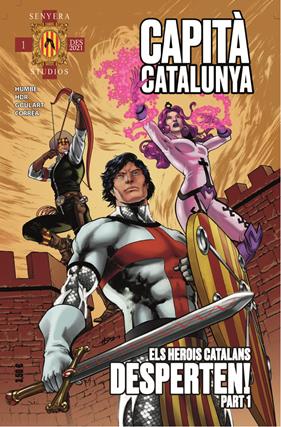 Capità Catalunya núm. 01. Els herois catalans desperten. Part 1 | N1221-OTED32 | Humberto González, Daniel HDR | Terra de Còmic - Tu tienda de cómics online especializada en cómics, manga y merchandising