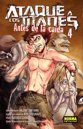 Ataque a los Titanes: Antes de la caída 04 | N0316-NOR01 | Hajime Isayama, Rio Suzukaze, Shimaboto, Sathoshi Shiki. | Terra de Còmic - Tu tienda de cómics online especializada en cómics, manga y merchandising