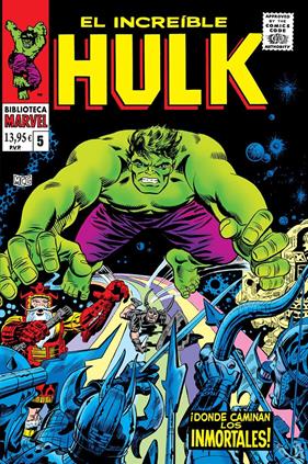 Biblioteca Marvel 74. El Increíble Hulk 5. 1967-68 | N1224-PAN11 | Stan Lee, Marie Severin | Terra de Còmic - Tu tienda de cómics online especializada en cómics, manga y merchandising