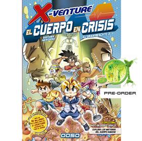X-VENTURE: El cuerpo en crisis 03 + plush célula nerviosa | N0323-OTED03 | Hot-Blooded Souls | Terra de Còmic - Tu tienda de cómics online especializada en cómics, manga y merchandising