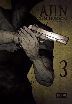Ajin (Semihumano) 03 | N0416-NOR02 | Gamon Sakurai | Terra de Còmic - Tu tienda de cómics online especializada en cómics, manga y merchandising