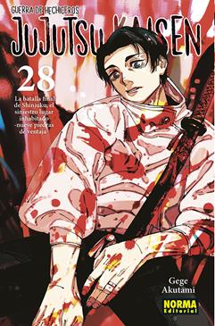Jujutsu Kaisen 28 | N0425-NOR33 | Gege Akutami | Terra de Còmic - Tu tienda de cómics online especializada en cómics, manga y merchandising