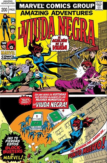 Marvel Limited Edition TPB. La viuda negra. El aguijón de la viuda | N0326-PAN97 | Gary Friedrich, John Buscema, Gene Colan, Mimi Gold, Roy Thomas, Don Heck, Sal Buscema, Gerry Conway, Ralph Macchio, Paul Gulacy y George Pérez | Terra de Còmic - Tu tienda de cómics online especializada en cómics, manga y merchandising