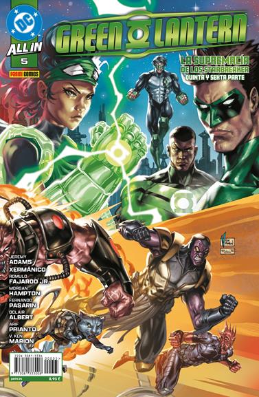 All In Green Lantern 5 | N0526-PAN39 | Jeremy Adams, Morgan Hampton, V. Ken Marion, Fernando Pasarin, Xermanico | Terra de Còmic - Tu tienda de cómics online especializada en cómics, manga y merchandising