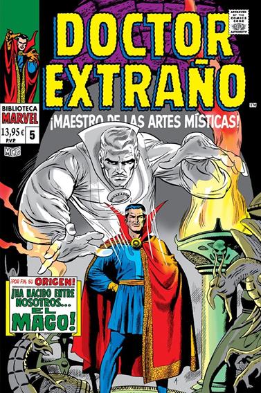 Biblioteca Marvel 86. Doctor Extraño 5. 1967-68 | N0425-PAN30 | Dan Adkins, Roy Thomas, Jim Lawrence, Tom Palmer, Denny O'Neil | Terra de Còmic - Tu tienda de cómics online especializada en cómics, manga y merchandising