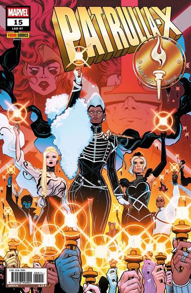 Patrulla-X 15 | N1125-PAN10 | Jason Loo, Netho Diaz, Roi Mercado, Stephanie Phillips, Collin Kelly, Murewa Ayodele, Federica Mancin, Declan Shalvey, Jed Mackay, Eve L. Ewing, Luciano Vecchio, Jackson Lanzing, Geoffrey Thorne, Gail Simone, Javier Garrón, Marcus To, Sara Pichelli | Terra de Còmic - Tu tienda de cómics online especializada en cómics, manga y merchandising