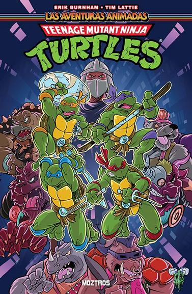 Teenage Mutant Ninja Turtles – Las Aventuras Animadas Vol. 1 | N1025-OTED11 | Erik Burnham y Tim Lattie  | Terra de Còmic - Tu tienda de cómics online especializada en cómics, manga y merchandising