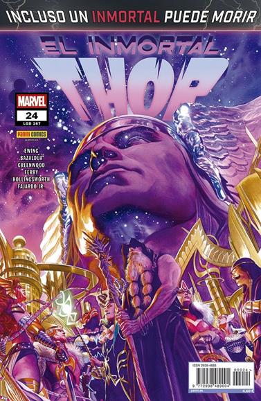 El Inmortal Thor 24 | N1125-PAN36 | Jan Bazaldua, Justin Greenwood, Al Ewing | Terra de Còmic - Tu tienda de cómics online especializada en cómics, manga y merchandising