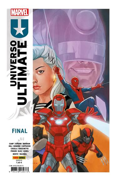 Universo Ultimate: Final | N0826-PAN26 | Alessandro Cappuccio, Chris Condon, Deniz Camp, Juan Frigeri, Peach Momoko, Jonathan Hickman, Marco Checchetto, Bryan Hill, Stefano Caselli | Terra de Còmic - Tu tienda de cómics online especializada en cómics, manga y merchandising