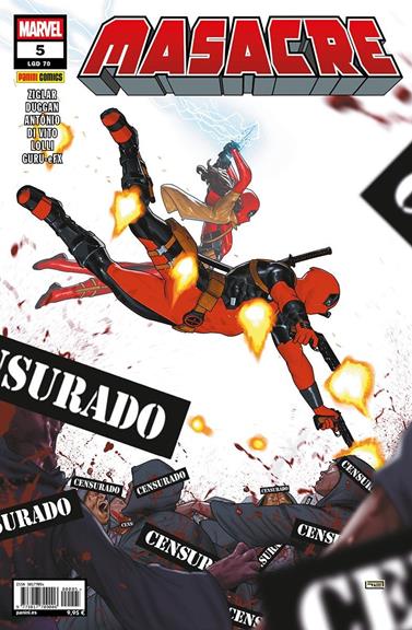 Masacre 5 | N1125-PAN06 | Cody Ziglar, Sanshiro Kasama, Hikaru Uesugi, Matteo Lolli, Rogê Antônio, Andrea Di Vito, Gerry Duggan | Terra de Còmic - Tu tienda de cómics online especializada en cómics, manga y merchandising