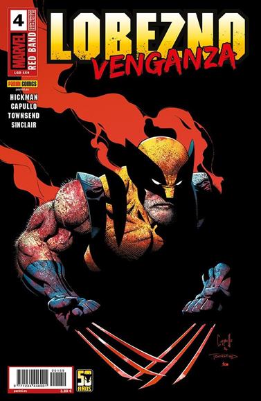 Lobezno: Venganza 4 de 5 (RED BAND) | N0325-PAN41 | Jonathan Hickman, Greg Capullo | Terra de Còmic - Tu tienda de cómics online especializada en cómics, manga y merchandising