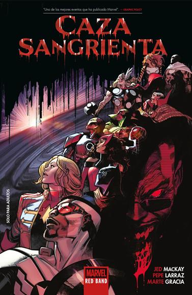 Marvel Premiere. Caza Sangrienta: Red Band | N1226-PAN47 | Jed MacKay, Pepe Larraz, Sara Pichelli | Terra de Còmic - Tu tienda de cómics online especializada en cómics, manga y merchandising