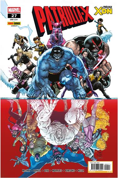 Patrulla-X 27 | N1226-PAN15 | Jed MacKay, Netho Díaz, Tony S. Daniel, Federico Vicentini | Terra de Còmic - Tu tienda de cómics online especializada en cómics, manga y merchandising