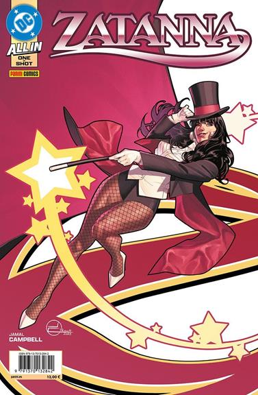 All In Zatanna: ¡Empieza el espectáculo! | N1125-PAN22 | Jamal Campbell | Terra de Còmic - Tu tienda de cómics online especializada en cómics, manga y merchandising