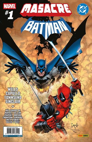 Masacre/Batman 1 | N1025-PAN101 | Chip Zdarsky, Kelly Thompson, Zeb Wells, Adam Kubert, Gurihiru, Greg Capullo, Kevin Smith, Terry Dodson | Terra de Còmic - Tu tienda de cómics online especializada en cómics, manga y merchandising