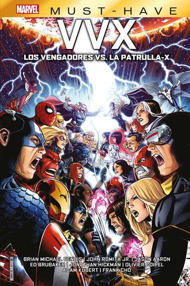 Marvel Must-Have. VVX: Los Vengadores vs. la Patrulla-X | N0926-PAN17 | Brian Michael Bendis, John Romita Jr. Jason Aaron, Frank Cho, Ed Brubaker, Jonathan Hickman, Adam Kubert, Matt Fraction, Olivier Coipel | Terra de Còmic - Tu tienda de cómics online especializada en cómics, manga y merchandising
