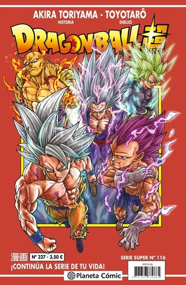 Dragon Ball Serie Roja nº 327 | N0326-PLA19 | Akira Toriyama, Toyotaro | Terra de Còmic - Tu tienda de cómics online especializada en cómics, manga y merchandising