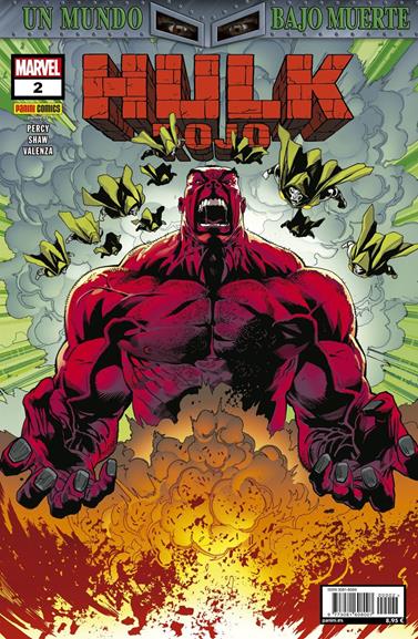Un mundo bajo Muerte: Hulk Rojo 2 | N1225-PAN55 | Geoff Shaw, Benjamin Percy | Terra de Còmic - Tu tienda de cómics online especializada en cómics, manga y merchandising