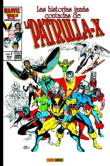 Marvel Gold. Las Historias Jamás Contadas de la Patrulla-X   1 | N1019-PAN37 | John Bolton, Chris Claremont, Arthur Adams | Terra de Còmic - Tu tienda de cómics online especializada en cómics, manga y merchandising