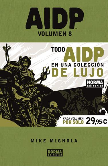 AIDP Integral Vol. 8 | N0921-NOR12 | Mike Mignola, John Arcudi, Scott Allie, Tyler Crook, James Harren, Jason Latour, Max Fiumara, Dave Stewart | Terra de Còmic - Tu tienda de cómics online especializada en cómics, manga y merchandising