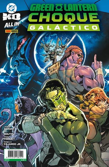 DC K.O. Green Lantern Choque Galáctico | N0626-PAN10 | Cian Tormey, Jeremy Adams, Pat Boutin | Terra de Còmic - Tu tienda de cómics online especializada en cómics, manga y merchandising