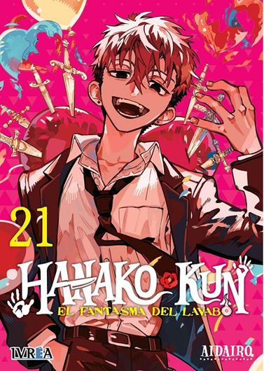 Hanako-kun, El fantasma del lavabo 21 | N0524-IVR15 | Aida Iro | Terra de Còmic - Tu tienda de cómics online especializada en cómics, manga y merchandising