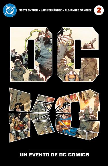 DC K.O 2 Portada Alternativa con acetato | N0426-PAN23 | Javier Fernández, Xermanico, Scott Snyder, Joshua Williamson | Terra de Còmic - Tu tienda de cómics online especializada en cómics, manga y merchandising