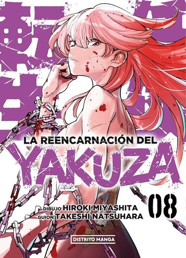 La reencarnación del yakuza 08 | N0925-OTED09 | Hiroki Miyashita, Takeshi Natsuhara | Terra de Còmic - Tu tienda de cómics online especializada en cómics, manga y merchandising
