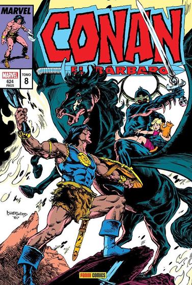 Marvel Omnibus. Conan el Bárbaro: La Etapa Marvel Original 8 | N0523-PAN30 | Christopher Priest, Adam Blaustein, Vince Giarrano, Val Semeiks, Alan Zelenetz, Andy Kubert, Mark Bright | Terra de Còmic - Tu tienda de cómics online especializada en cómics, manga y merchandising