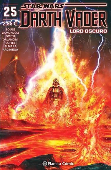 Star Wars Darth Vader Lord Oscuro nº 25/25 | N0920-PLA28 | Charles Soule, Giuseppe Camuncoli | Terra de Còmic - Tu tienda de cómics online especializada en cómics, manga y merchandising