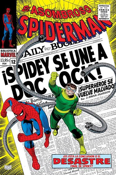 Biblioteca Marvel 84. El Asombroso Spiderman 12. 1967-68 | N0425-PAN31 | John Romita Sr, Stan Lee, Don Heck | Terra de Còmic - Tu tienda de cómics online especializada en cómics, manga y merchandising