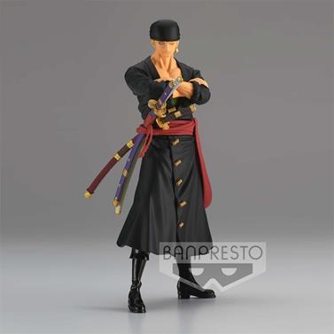 RORONOA ZORO FIG 17 CM ONE PIECE DXF THE GRANDLINE SERIES WANOKUNI | N1222-MERCH37 | Terra de Còmic - Tu tienda de cómics online especializada en cómics, manga y merchandising