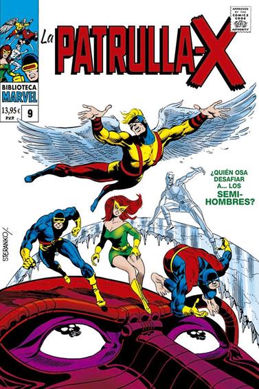 Biblioteca Marvel 106. La Patrulla-X 9. 1968 | N1125-PAN58 | Arnold Drake, Werner Roth, Jerry Siegel, Don Heck, Gary Friedrich, George Tuska | Terra de Còmic - Tu tienda de cómics online especializada en cómics, manga y merchandising