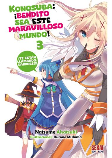 Konosuba: ¡bendito sea este maravilloso mundo! Vol. 3 | N0526-OTED08 | Natsume Akatsuki | Terra de Còmic - Tu tienda de cómics online especializada en cómics, manga y merchandising