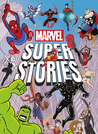 Marvel Super Stories | N0824-PAN17 | Jerry Craft, Mike Curato,, C.G. Esperanza, John Gallagher, Gale Galligan, Nathan Hale, Michael Lee Harris, Ben Hatke, Priya Huq, George O?Connor, Lincoln Peirce, Maria Scrivan, Jessi Zabarsky, John Jennings, Chris Giarrusso | Terra de Còmic - Tu tienda de cómics online especializada en cómics, manga y merchandising