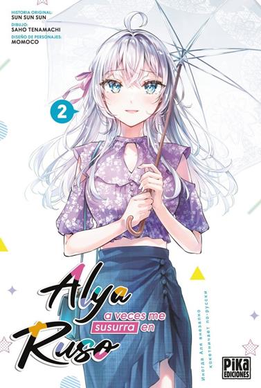 Alya a veces me susurra en ruso 02 | N0525-OTED20 | Sun Sansan, Saho Tenamachi | Terra de Còmic - Tu tienda de cómics online especializada en cómics, manga y merchandising