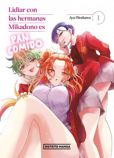 Lidiar con las hermanas Mikadono es pan comido 01 | N1026-OTED11 | Aya Hirakawa | Terra de Còmic - Tu tienda de cómics online especializada en cómics, manga y merchandising