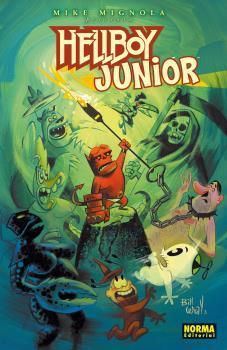 Colección Hellboy Cartoné Nº 08: Hellboy Junior | NHELLBC08 | Varios autores | Terra de Còmic - Tu tienda de cómics online especializada en cómics, manga y merchandising