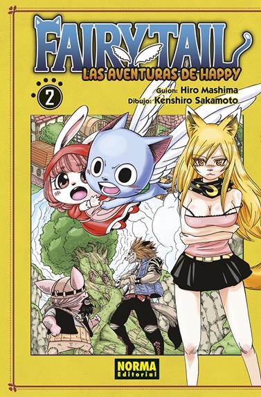 Fairy Tail Las aventuras de Happy 02 | N0524-NOR37 | Hiro Mashima, Kenshiro Sakamoto | Terra de Còmic - Tu tienda de cómics online especializada en cómics, manga y merchandising
