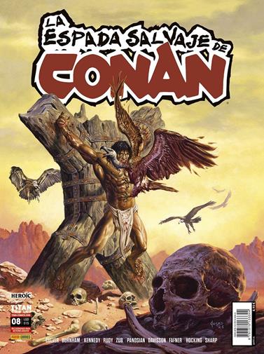 La Espada Salvaje de Conan 8 | N1125-PAN20 | Marco Rudy, Max Von Fafner, Fred Kennedy, Juan Alberto Hernandez, Dennis Culver, Zack Davisson, Patrick Zircher, Liam Sharp, Chris Burnham | Terra de Còmic - Tu tienda de cómics online especializada en cómics, manga y merchandising